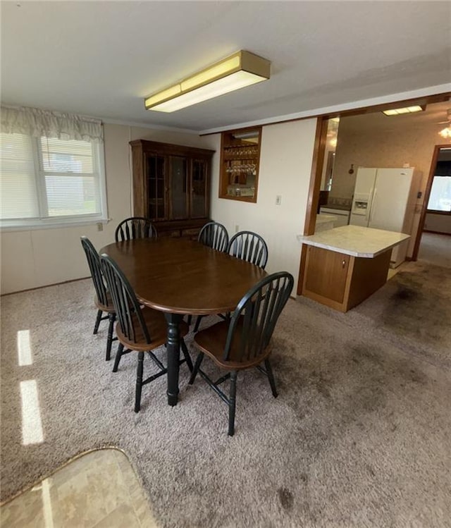 704 S Allen Ave, Chanute, KS 66720 - dining space featuring carpet