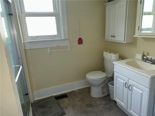 515 W 7th Ave, Garnett, KS 66032 - full bathroom with vanity and an enclosed shower