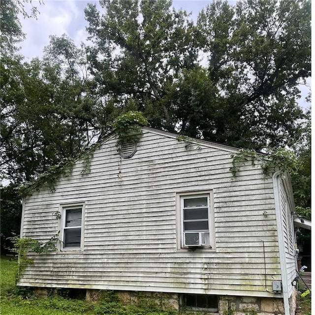 2125 N 45th St, Kansas City, KS 66104 - view of property exterior with cooling unit