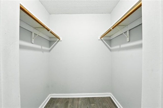 12704 W 110th Ter, Overland Park, KS 66210 - spacious closet featuring dark wood-style flooring