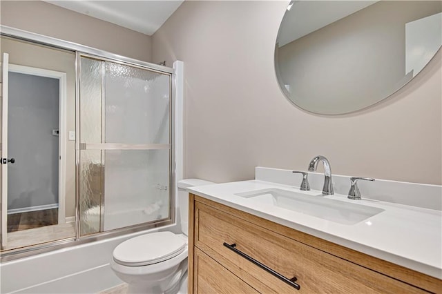 11016 W 96th Ter, Overland Park, KS 66214 - bathroom with vanity and enclosed tub / shower combo