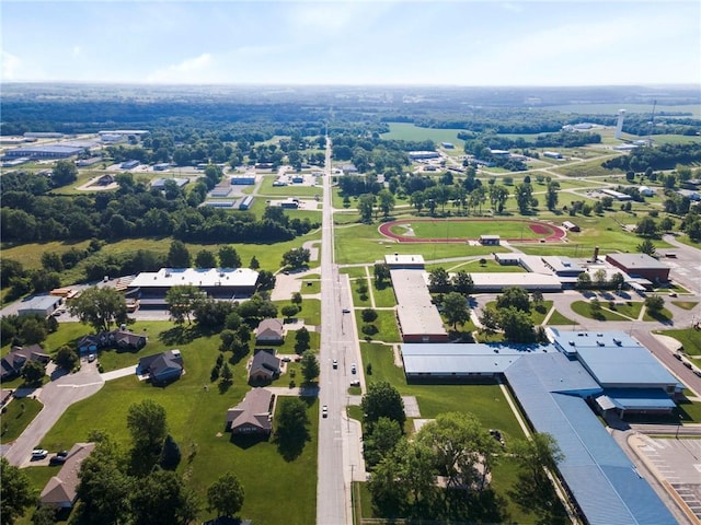 205 E 10th St, Carrollton, MO 64633 - aerial view