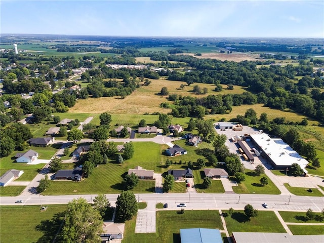 205 E 10th St, Carrollton, MO 64633 - drone / aerial view
