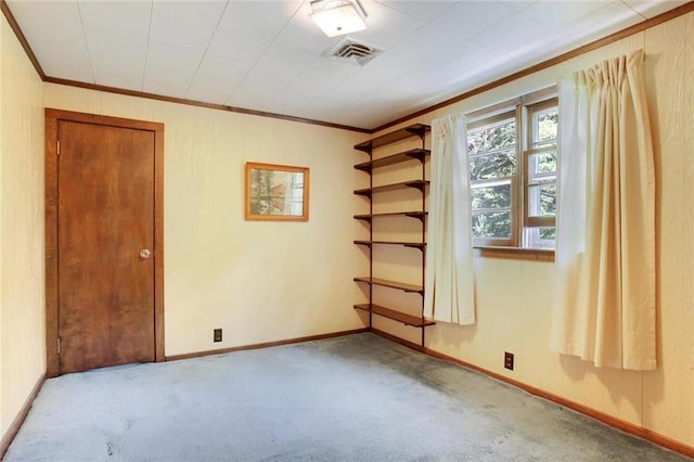 600 W Elm St, Olathe, KS 66061 - carpeted spare room featuring crown molding