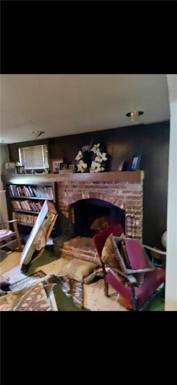 505 E Harold St, Olathe, KS 66061 - bedroom featuring a fireplace