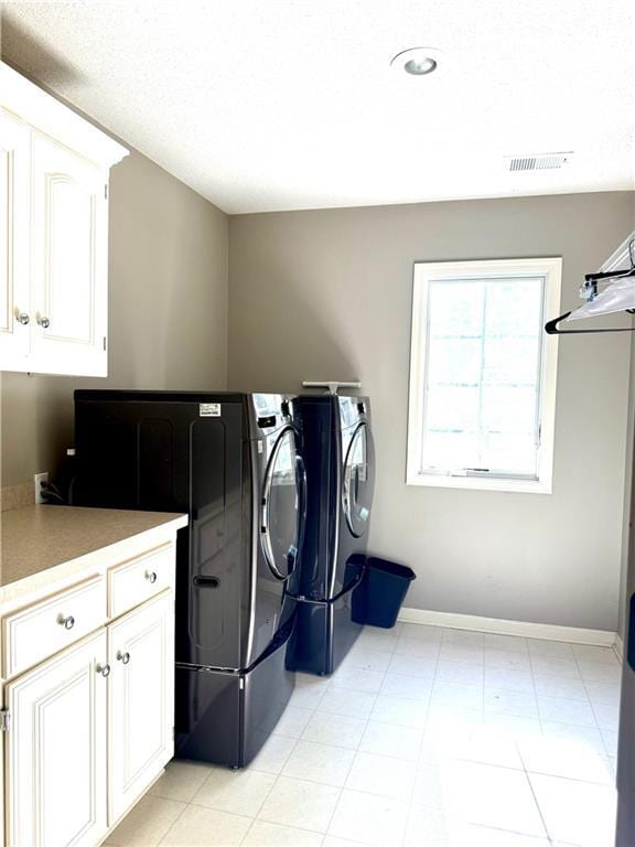 4531 Anderson St, Shawnee, KS 66226 - laundry room featuring cabinet space, independent washer and dryer, and recessed lighting