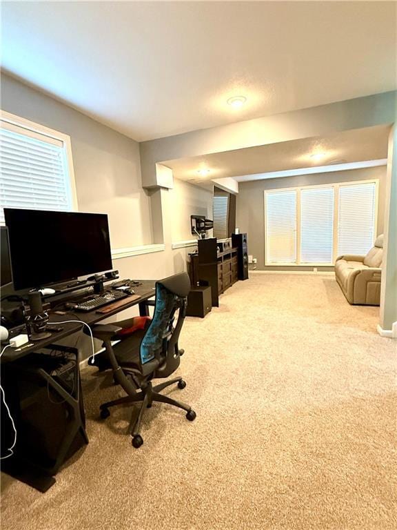 4531 Anderson St, Shawnee, KS 66226 - carpeted office with plenty of natural light