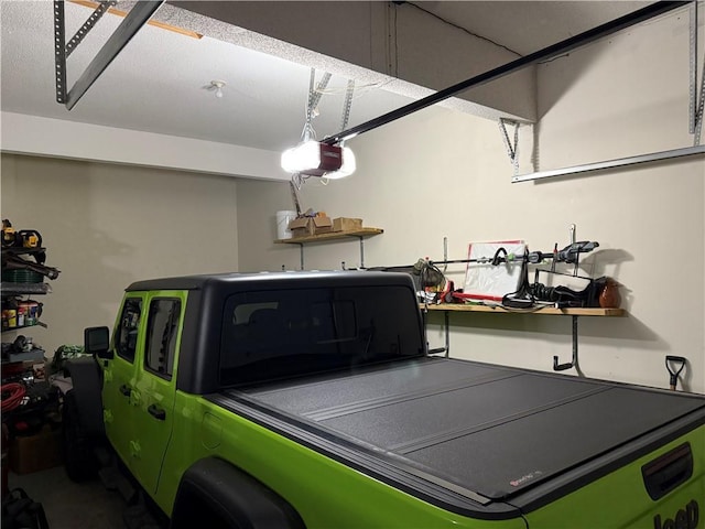 4531 Anderson St, Shawnee, KS 66226 - garage featuring a garage door opener