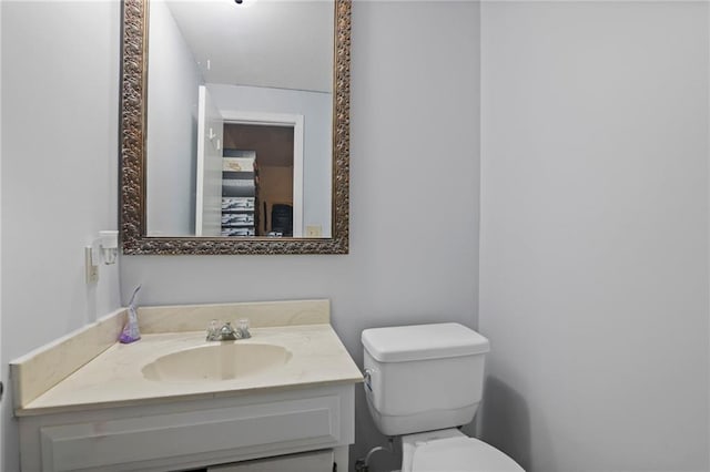11579 Earnshaw St, Overland Park, KS 66210 - half bathroom with toilet and vanity