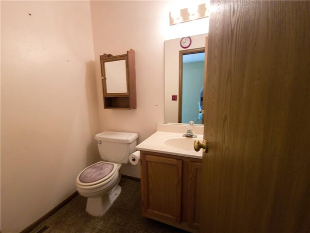 2604 S Peck Ct Unit B, Independence, MO 64055 - bathroom with vanity and toilet