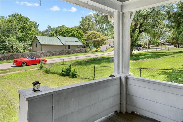 1234 S Pearl St, Independence, MO 64055 - view of unfurnished sunroom