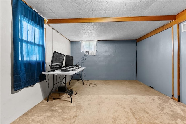 1234 S Pearl St, Independence, MO 64055 - home office featuring carpet