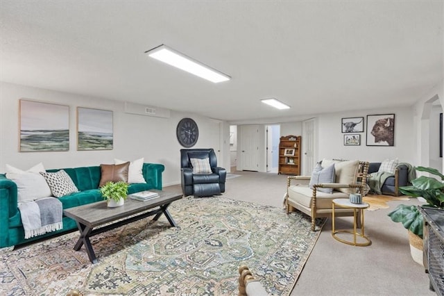 1803 N Jeter Rd, Raymore, MO 64083 - living area featuring carpet floors