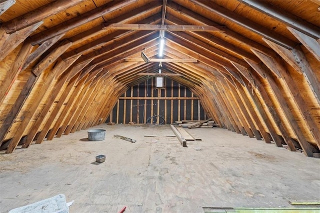 1803 N Jeter Rd, Raymore, MO 64083 - view of attic