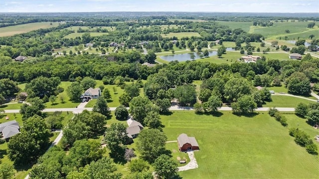 1803 N Jeter Rd, Raymore, MO 64083 - drone / aerial view of a large body of water