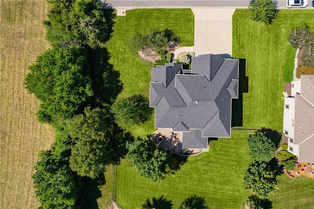 9445 W 157th Pl, Overland Park, KS 66221 - drone / aerial view