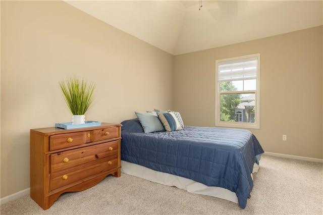 9445 W 157th Pl, Overland Park, KS 66221 - bedroom with light colored carpet and vaulted ceiling