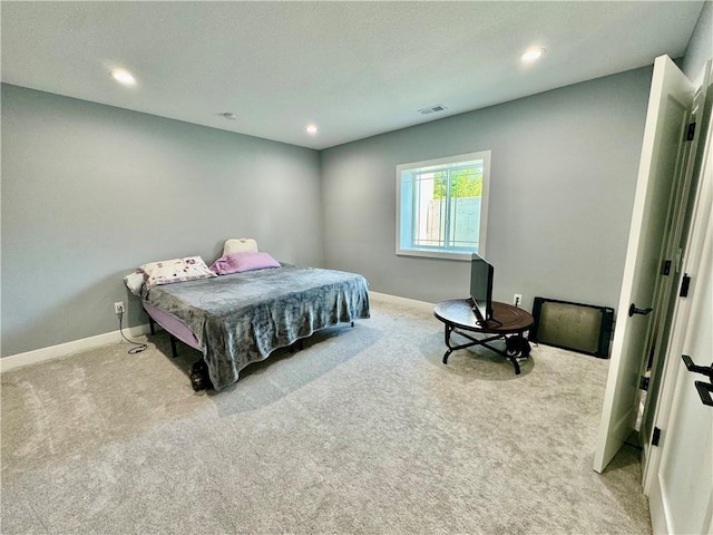 5443 N 101st Ter, Kansas City, KS 66109 - carpeted bedroom with baseboards and recessed lighting