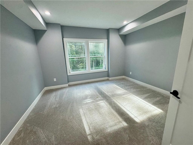 5443 N 101st Ter, Kansas City, KS 66109 - unfurnished room with carpet floors and recessed lighting