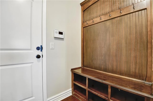 3912 SW Odell Dr, Lees Summit, MO 64082 - mudroom with baseboards