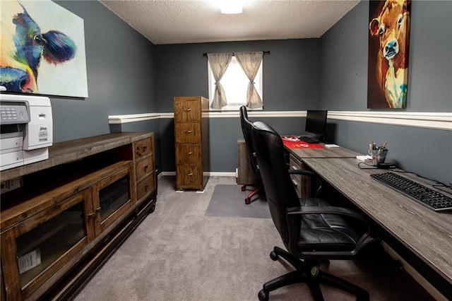 207 Woodhaven Dr, Smithville, MO 64089 - carpeted office with a textured ceiling