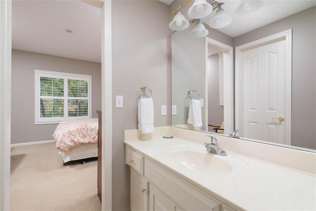 14333 Norwood St, Leawood, KS 66224 - ensuite bathroom with vanity and baseboards