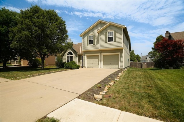 17586 W 161st St, Olathe, KS 66062 - traditional home featuring an attached garage and concrete driveway