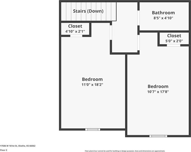 17586 W 161st St, Olathe, KS 66062 - view of room layout