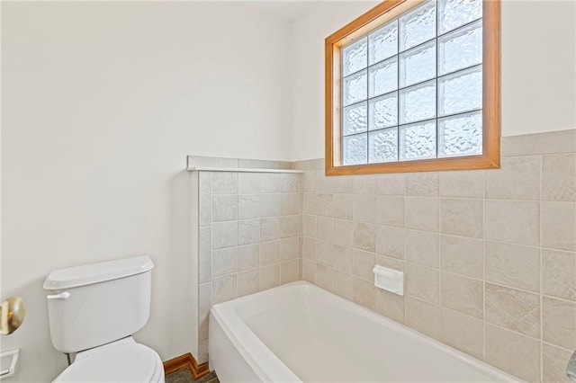 12324 S Clinton St, Olathe, KS 66061 - full bathroom with a tub and toilet