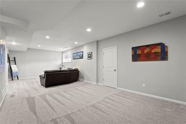 2312 SW Morris Dr, Lees Summit, MO 64082 - living room with recessed lighting and carpet