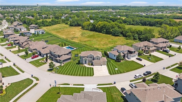 2312 SW Morris Dr, Lees Summit, MO 64082 - aerial perspective of suburban area