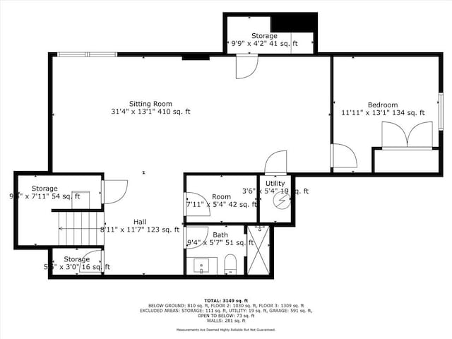 2312 SW Morris Dr, Lees Summit, MO 64082 - view of floor plan / room layout