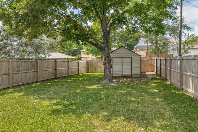 1304 S 39th St, Saint Joseph, MO 64507 - fenced backyard featuring a storage shed