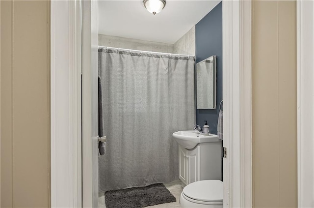 1304 S 39th St, Saint Joseph, MO 64507 - bathroom with vanity and a shower with curtain