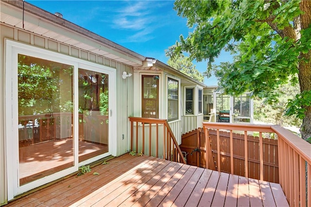 12303 W 105th Ter, Overland Park, KS 66215 - view of wooden terrace