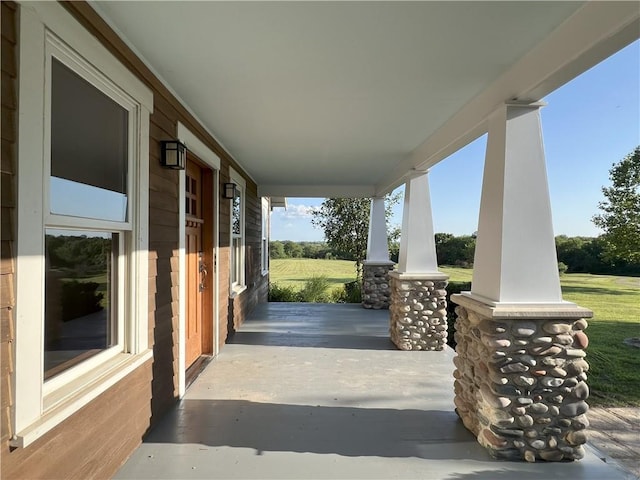 11320 Reno Rd, Oskaloosa, KS 66066 - view of porch