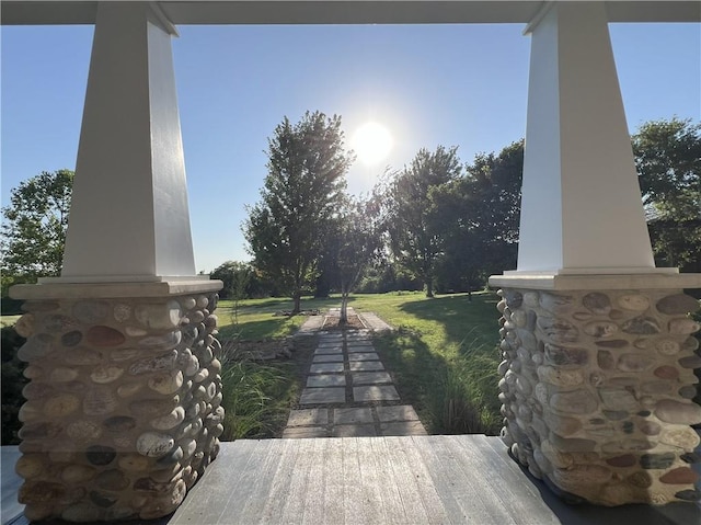 11320 Reno Rd, Oskaloosa, KS 66066 - view of patio