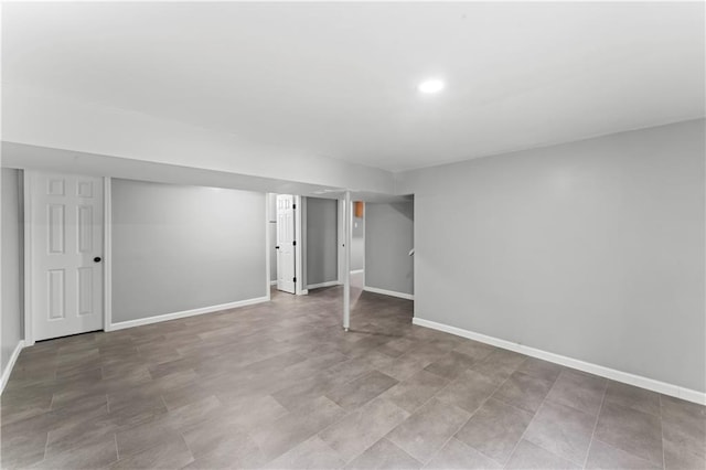 26 Misty Springs Cir, Platte City, MO 64079 - finished basement with baseboards and recessed lighting