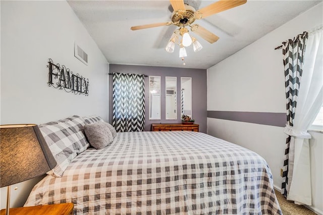 300 NE R D Mize Rd, Blue Springs, MO 64014 - carpeted bedroom with a ceiling fan