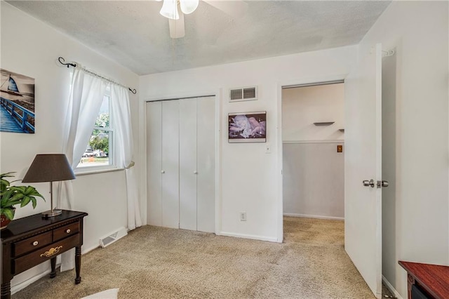 300 NE R D Mize Rd, Blue Springs, MO 64014 - carpeted bedroom with a closet and a ceiling fan