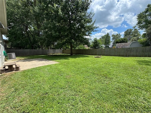 1012 NW A St, Blue Springs, MO 64015 - fenced backyard with a patio