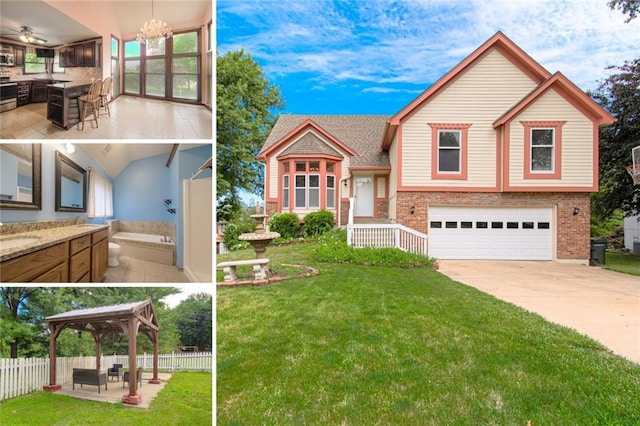 8300 W 148th St, Overland Park, KS 66223 - view of a document with a collage of images