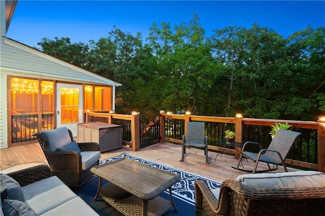 1684 Quarry Rd, Bates City, MO 64011 - view of deck