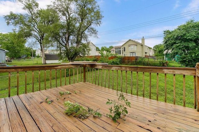 13309 Winchester Ave, Grandview, MO 64030 - view of wooden deck