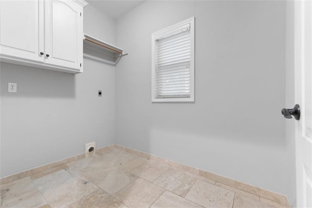 5329 Park St, Shawnee, KS 66216 - washroom with hookup for an electric dryer and cabinet space