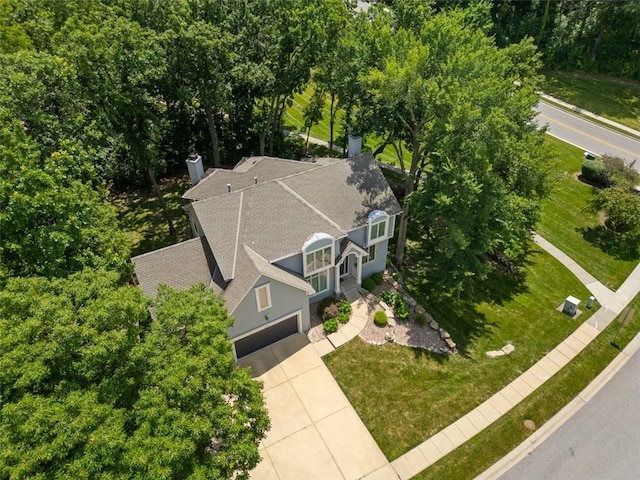 5329 Park St, Shawnee, KS 66216 - aerial view of property and surrounding area