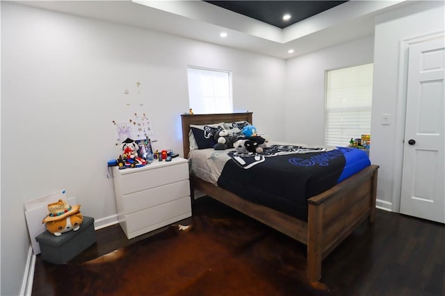 2725 N 20th St, Kansas City, KS 66104 - bedroom featuring wood finished floors and recessed lighting