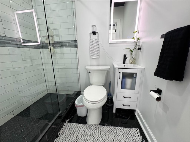 2725 N 20th St, Kansas City, KS 66104 - bathroom with vanity and a stall shower