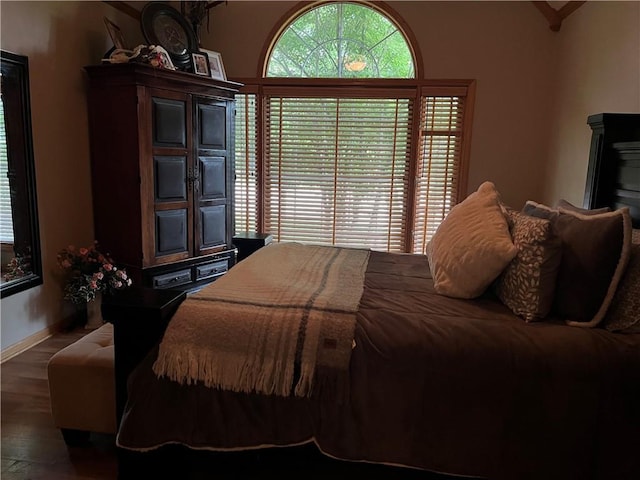 15733 Pine Cir, Basehor, KS 66007 - bedroom with wood finished floors and baseboards