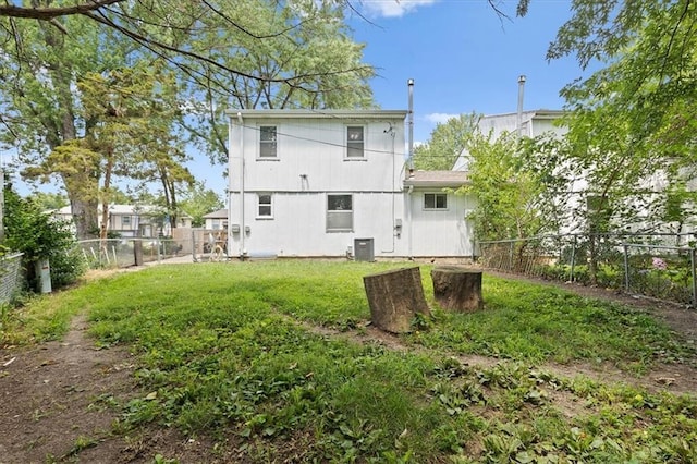 9410 Taylor Dr, Overland Park, KS 66212 - back of house featuring a fenced backyard